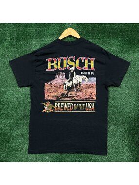 Busch Beer Brewed in the USA T-Shirt Size Medium